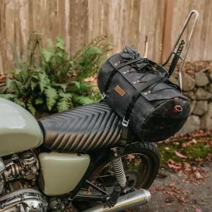 Túi Du Lịch Retro Canvas Cho Nam Dung Tích Lớn Chống Thấm Nước Duffel Đa Năng Xe Máy Hành Lý Túi Đựng Dụng Cụ Di Động