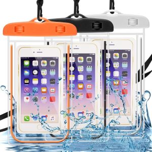 Songkran Festival Cartoon Transparent Pvc Mobile Phone Waterproof Bag Hanging Neck Swimming Outdoor Water Sports Diving Surfing Mobile Phone Protective Cover