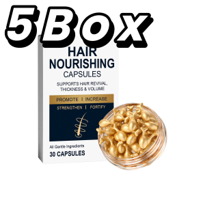 Collagen Hair Nourishing Capsules Ginger Revitalize Scalp To Strengthen Hair Roots Reduce Breakage Shedding Density Hair Care