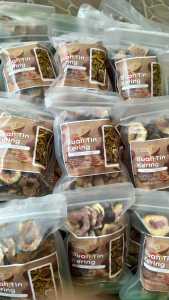Dried buah tin/Ara  kering 100gram keripik cemilan