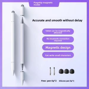 Touch Control Pen with Magnetic Charging for Smartphones and Tablets