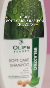 OLIF Soft Care Shampoo (Relaxing) - 600ML | Shampo Penyubur Rambut
