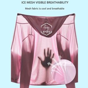 Summer UPF 50+ UV Proof Male Female Skin Coats Stand Collar Breathable Light&Thin Cool Sunscreen Clothing Casual Jackets Plus Size