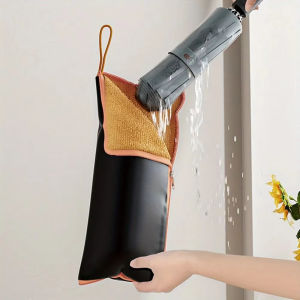 Multifunctional Water-absorbing Umbrella Bag Rainproof Moisture-absorbing Portable Outdoor Foldable Umbrella Cover Storage Bag