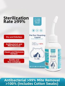 VOA | Antibacterial Anti-ear Mite Itch Relief Ear Cleaning Solution for Cats