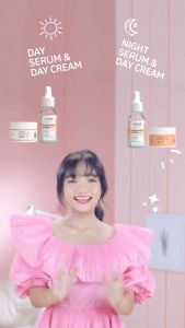 NUFACE Nu Glow Skincare Fuji | Toner | Face Serum | Facial Wash | Sunscreen | Day Cream & Ngiht Gel | BPOM sun block sunblock screen brighten acne prone hydra lock youthful anti aging tone up vit c spot gel