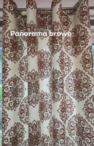 panorama design 1pc ring curtain critona cotton (semi blockout curtain)