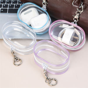 Waterproof Transparent Cable Storage Bag Earphone USB Charging Cord Organizer Case Gadgets Bag Pouch Electronics Accessories