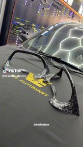 TCS proton saga vvt mc1 mc2  2016-2024 car FORGED CARBON meter frame cover garnish accessories