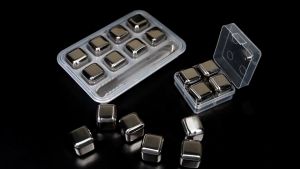 Stainless Ice Cube / Es Batu Set 4 Pcs - SUS 304