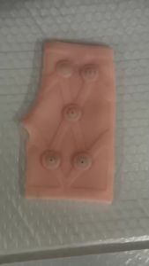Silicone Glove Protector Used To Relieve Pain From Carpal Tunnel Syndrome and Hand Tendinitis