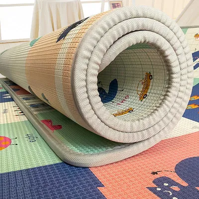 Thickened Baby Crawling Mat Foldable Non-toxic Odorless Childrens Play Mat Dual-sided Anti-fall Foam Pad for Infants And Toddlers
