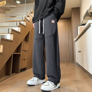 Quần Dài Ống Đứng Ấm Áp Dày Dặn Mùa Đông Cho Nam Quần Dài Thường Ngày Rộng Rãi Thoải Mái Thời Trang Trẻ Trung