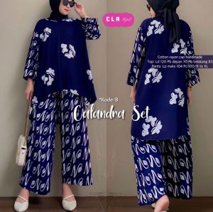 SETELAN WANITA JUMBO KEKINIAN LD 140 MUAT BB 80KG