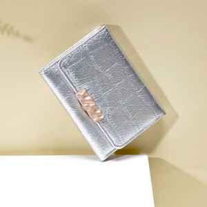 Ví Nữ Dung Tích Lớn Màu Trơn Đơn Giản Đa Chức Năng Cho Học Sinh Ví Đựng Son Môi Thời Trang Phong Cách Hàn Quốc Ví Da PU