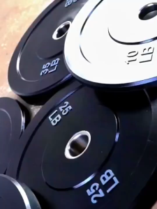 Olympic Dumbbell Plates 10CM/15CM/25CM/35CM/45CM/55CM Commercial Grade Large Hole Barbell Weight Plates for Gym Strength Training Equipment