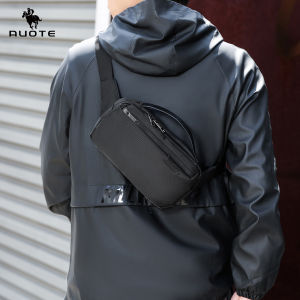 AUOTE Fashion Chest Bag Oxford Cloth Cross-Body Bag Mens Waterproof Sports Bag Large Capacity Casual Bag Messenger Bag Outdoor Fitness Bag Travel Bag Business Bag For Men