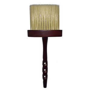 Barber Hair Cutting Neck Brush Duster Clean Brush Wooden Handle Hairdressing Tools