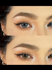 Eyeshare New Natural Color Contact Lenses THIRA Series Brown Gray Half-yearly Contact Lens