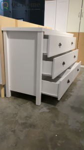 QC Home 6 Tier Kabinet Laci Drawer Chest Almari Baju Kabinet Bilik Wardrobe Safari