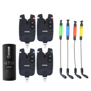 Wireless Carp Fishing Alarm Set 1+4  Waterproof Fishing Alarm Indicator SQ-4 Bite Indicator