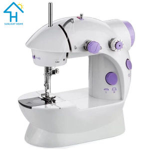 SUNLIGHT HOME Portable Mini Sewing MachineMulti Function Sewing Machine With Double Threads and Two Speed Control