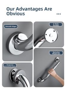 YUESHIYI | Non-slip Bathroom Handrail 304 Stainless Steel