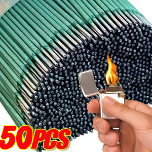 50Pcs Green Welding Rods Electric Welding Solder Low Melting Point Coated Electrodes Solder Universal Carbon Steel Weld Stick