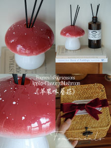 Hộp Quà Tặng Dầu Thơm Hương Dâu Tây Apple Flavor Mùi Nấm Hương Không Cần Lửa Hương Thơm Lâu Dài Dùng Trong Nhà Phụ Kiện Trang Trí Nhà