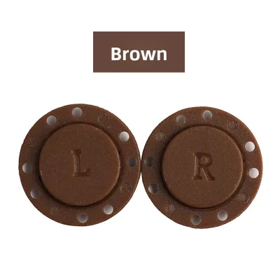 Hand Sewn round Magnetic Buckle Colorful Invisible Button Womens Coat Magnetic Force Button Clothing Fastener Fashion Accessory