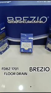 BREZIO FDBZ 1701 Floor Drain Strainer Saringan Got Anti Bau STAINLESS