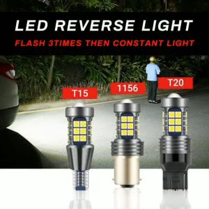 (MAZDA) CX-8 1PC 27LED Car Reverse Light Bulb T15/W16W T20/7440 1156/P21W Non-flash Flash (Strobe 3 Times & Constant)