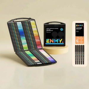ENMI | Soft-tip Marking Pens for Art School Use Water Washable Kids