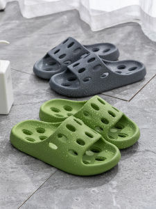 SHIPAILUO | Bathroom Slippers For Men And Women Summer Indoor Home Use Anti-Slip Toilet Leakage Quick Dry Hole Hole Slippers Couples