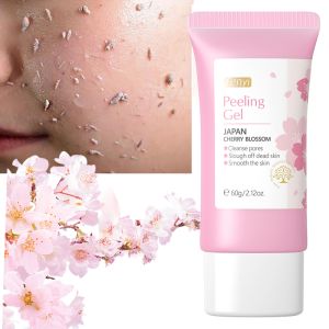 ซากุระ Face Deep Cleaning Exfoliating Gel Skin Care Whitening Moisturizer Repair Facial Scrub Skin Care 60g