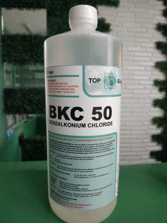 Bkc 50 1liter Benzalkonium Chloride 50 Lazada Ph 0312