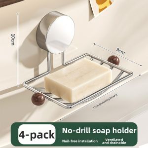 WEIMEIYUAN | Wall-Mounted Stainless Steel Soap Rack