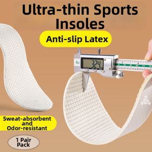 MICUI | Latex Thin Comfortable Breathable Odor-Absorbent Anti-Slip Shoe Insoles