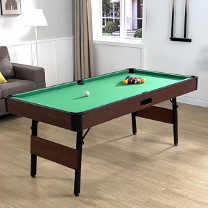 ⚡Ready stock⚡Mini Pool Table-6-ft/ Meja Billiard Mini Foldable Leg Kaki Lipat / Billiard Table Bonus /Mini Pool Table 183cm(Complete Set)