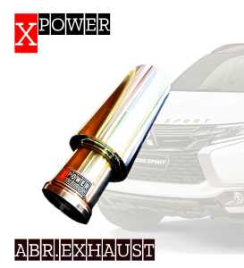 Knalpot racing mobil original XPOWER seri XP03 turbo