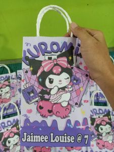 10pcs kuromi d4(2) theme customized lootbags