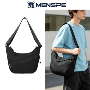 MENSPE Mens Chest Bag Shoulder Bag Large Capacity Shoulder Bag Wear-resistant Cross body Shoulder Pouch Purse Man Shoulder Bag Leisure Shoulder Bag