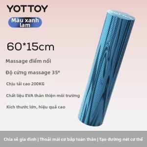 YOTTOY | Bàn Chải Massage Bọt Yoga Thể Dục Có Điểm Phao
