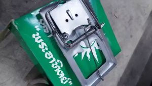 กับดักหนู  กับตีหนูแบบสปริงใช้สำหรับดักจับหนู มีความแข็งแรง สามารถนำกลับมาใช้ซ้ำได้