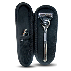 Travel Anti-fall Mens Razor Blades Holder Box Case For Gilette Fushion 5 Small and portable Shaver Case for Shaving Machine