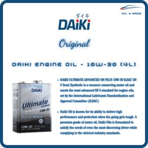 DAIKI Engine oil - 10W-30 & 20W-50