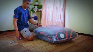 Kasur Busa Ukuran 200x150cm Kasur Lipat/Gulung Royalfoam karpet import LP