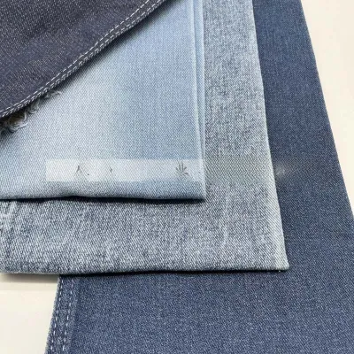 Vải Denim Màu Trơn Đã Qua Xử Lý Chất Liệu Cotton Pha Polyester Dùng Làm Quần Jean Thích Hợp Cho Túi Xách Váy Quần Quần Áo Bảo Hộ Giày Dép.