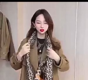 MAYSTAR Syal Korea Cashmere Immitation Fashion Winter Autumn Musim Dingin Syal - 12
