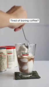 Everest Coconut Instant 4 in 1 Coffee: Rich Aroma & Creaminess of Coconut Milk Box 10 Sachets